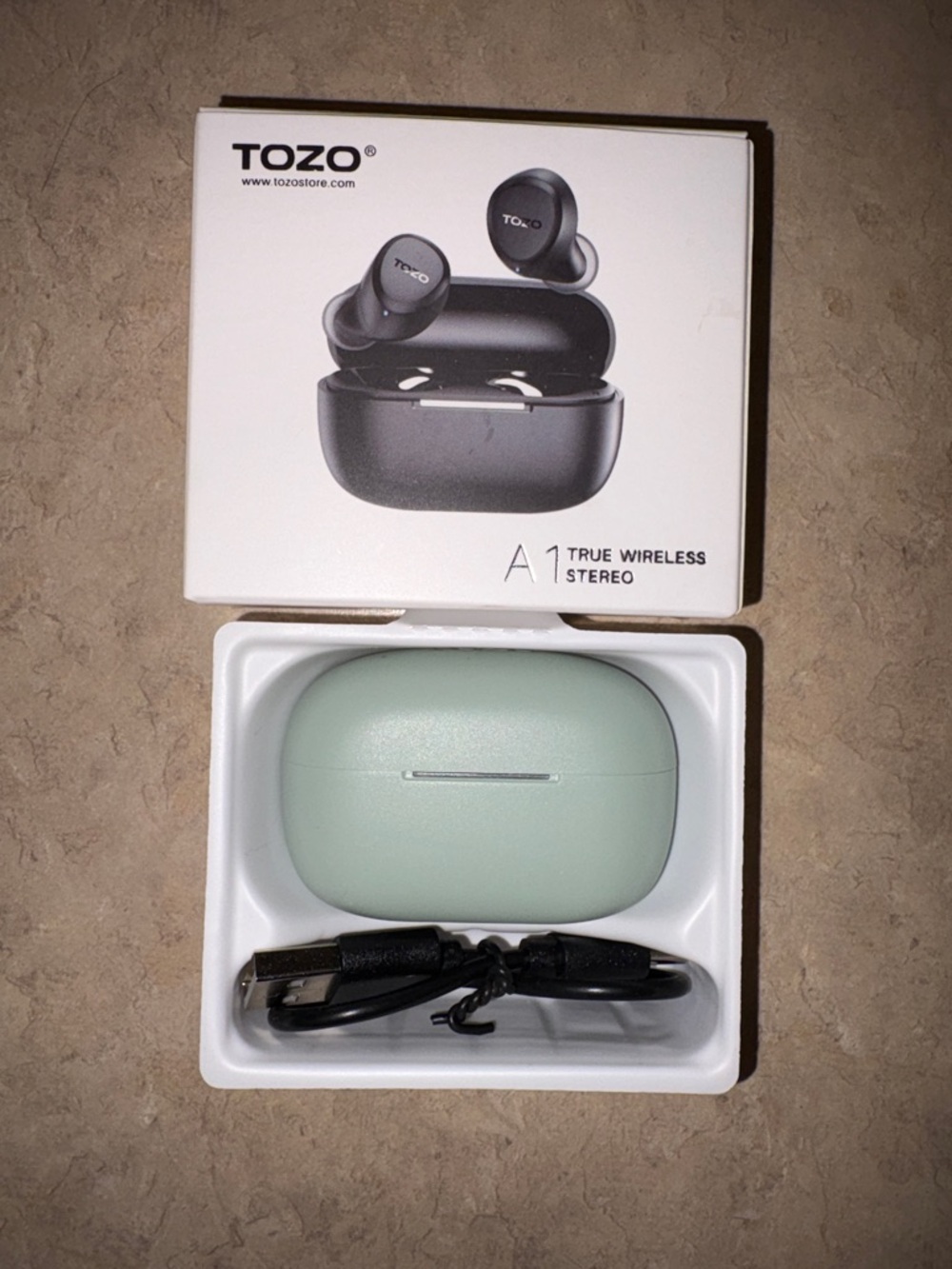 TOZO A1 True Wireless Stereo Earbuds - Green